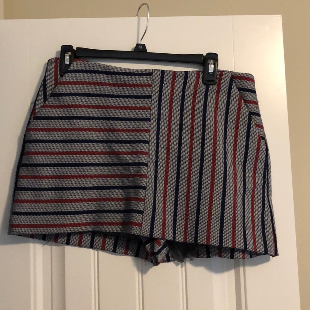 Striped skort